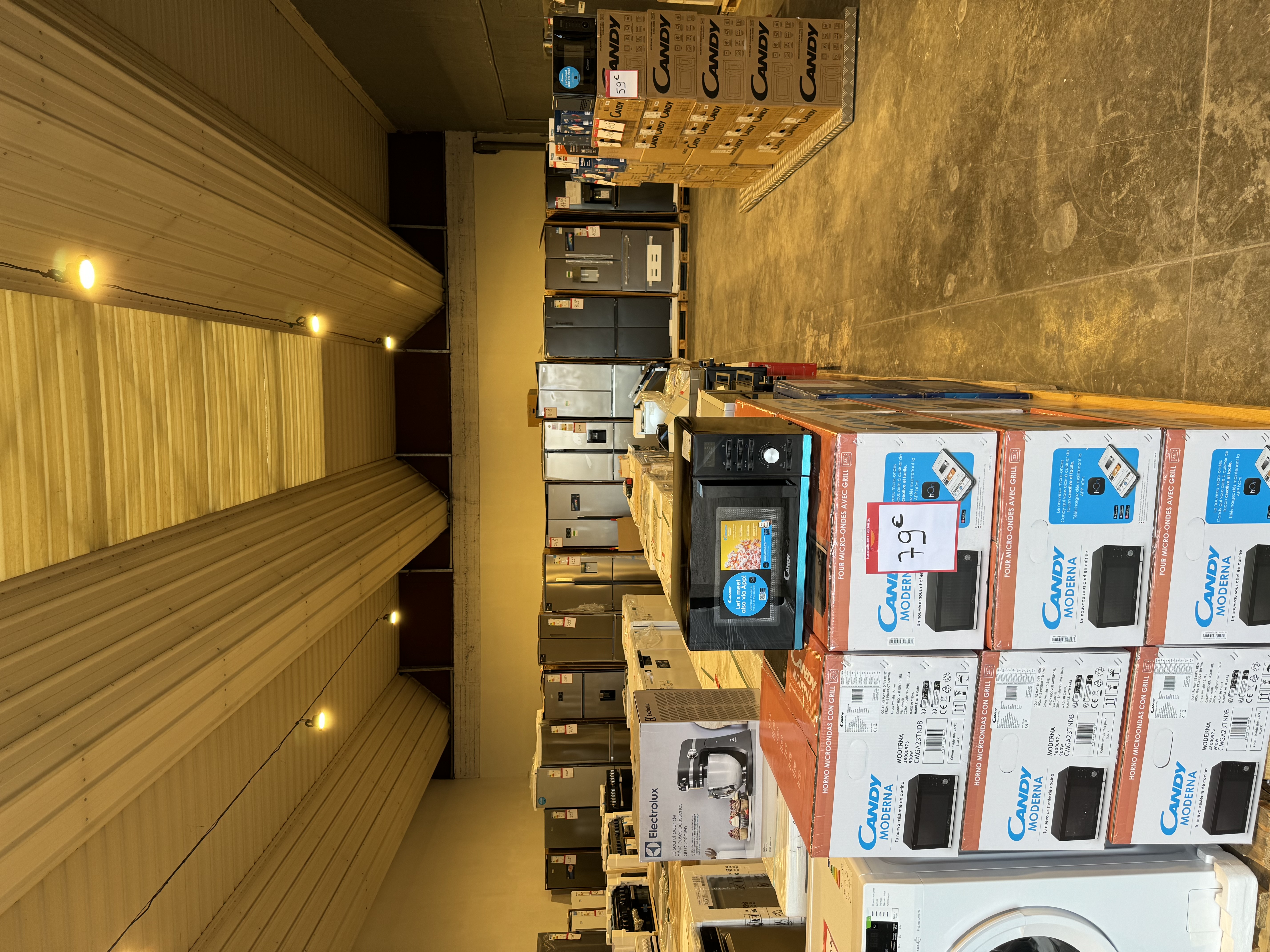 Espace réfrigération et gros électroménager